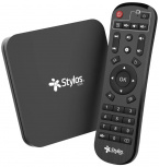 Stylos Reproductor para Transmisión Multimedia STVTBX6B, Android 10, 4K Ultra HD, Wi-Fi, HDMI