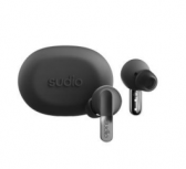 Sudio Audífonos Intrauriculares con Micrófono N3 Pro, Inalámbrico, Bluetooth, Cancelación de Ruido, Negro
