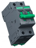 Suntree Interruptor Termomagnético 2 Polos SL7N63C25, 800V, 25A, Entrada 24V