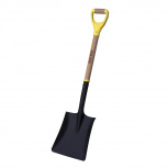 Pala Cuadrada Surtek 130601, Puño D, 102cm, con Mango de Madera