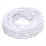 Surtek Cable Eléctrico Tipo POT 136954, 16AWG, 100 Metros, Blanco