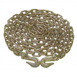 Surtek Cadena con Gancho, 6 Metros, 3/8", Bronce