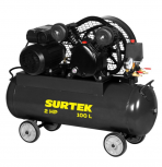 Surtek Compresor de Aire Horizontal CMP6100, 100L, 116psi, 2HP 120V