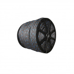 Surtek Cuerda de Polipropileno Reciclado CUEP4, 4mm, 990 Metros, Gris/Azul