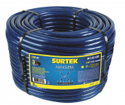 Manguera para Jardín Surtek Spider 1/2", 100 Metros, 3 Capas, Azul