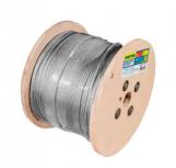Surtek Bobina de Cable CA1112, 3/8", 76 Metros, Acero