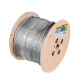 Surtek Bobina de Cable de Acero CA144, 1/8", 7x7, 300 Metros