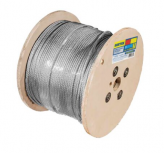 Surtek Bobina de Cable de Acero CAP243, 3/32", 7x19, 300 Metros