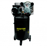 Surtek Compresor de Aire Vertical COMP6120V, 120L, 115psi, 3HP, 127V