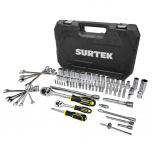 Surtek Caja de Herramientas JCM4S, No disponible Compartimentos, Negro