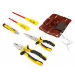 Surtek Set de Herramientas JE6A, 6 Piezas, Negro/Amarillo
