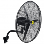Surtek Ventilador VEP30, 3 Velocidades, 30", Negro