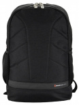 Swiss Mobility Mochila ALLEN-115BK de Poliéster para Laptop 15", Negro