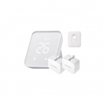 Switchbot Smart Hub SWITCHBOTKHBR, Inalámbrico Wi-Fi, Incluye 2 Pulsadores y 1 Control Remoto