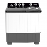 Symphony Lavadora de Carga Superior SL22S, 22kg Lavado, Gris/Blanco