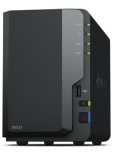 Synology Servidor NAS DiskStation DS223 de 2 Bahías, Realtek RTD1619B 1.70GHz, 2GB DDR4, 3x USB 3.2, Negro ― No Incluye Discos