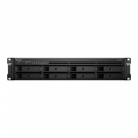 Synology Servidor NAS RackStation RS1221RP+ de 8 Bahías, AMD Ryzen Embedded V1500B 2.20GHz, USB 3.0, Negro ― no Incluye Discos Duros