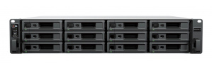 Synology RackStation RS2423RP+II NAS, 12 Bahías, AMD Ryzen Embedded V1780B, 8GB RAM, SATA III, máx 240TB ― No Incluye Disco