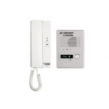 Syscom Interfon con 1 Auricular KDP-601A1M/MS2D, Blanco
