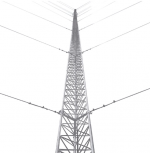 Syscom Kit de Torre Arriostrada KTZ-30E-030P, 30 Metros, hasta 200kg, 1 Pieza, Incluye Copete de Torre, Brida, Base, Anclas y Accesorios