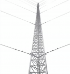 Syscom Kit de Torre Arriostrada KTZ-35G-006, 6 Metros, hasta 350kg, 1 Pieza, No incluye Retenida