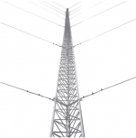 Syscom Kit de Torre Arriostrada KTZ-35G-021, 21 Metros, hasta 350kg, 1 Pieza, Incluye Copete de Torre, Brida, Base, Anclas y Accesorios
