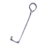 Syscom Ancla para Retenida para Torre, 1/2", Plata