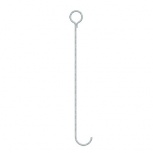 Syscom Ancla de Piso para Retenida para Torre, 3/4", Plata