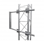 Syscom Brazo para Torre Arriostrada Tipo U, Gris