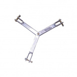 Syscom Brida para Sujeción SJB-45, Acero Galvanizado, para STZ45