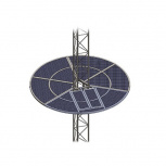 Syscom Sistema Antiescala Tipo Sombrilla SOM-45, para Torre STZ-45