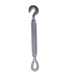 Syscom Tensor de Gancho para Cable de Torre TEN-3/8X6-OGJ, Acero Forjado, 1 Pieza