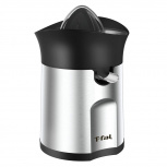 T-Fal Exprimidor de Cítricos ZP520DMX, 250ml, 100W, Negro/Plata