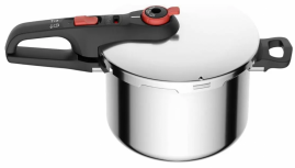 T-Fal Olla de Presión P2580705, 6 Litros, Acero Inoxidable