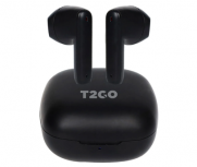 T2go Audífonos Intrauriculares con Micrófono Sonum, Inalámbrico, Bluetooth, Negro