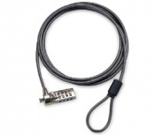 Targus Candado de Combinación para Laptops T-Lock, 2 Metros, Negro