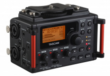 Tascam Grabadora de Audio Digital DR-60DMKII, hasta 32GB, USB, Negro/Rojo