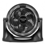 Taurus Ventilador Turbine, 3 Velocidades, 16", Negro