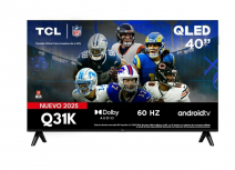 TCL Smart TV QLED 40Q31K 40", Full HD, Negro