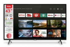 TCL Smart TV LED Android A423 43'', 4K Ultra HD, Negro