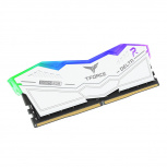 Memoria RAM Team Group Delta RGB DDR5, 6000MHz, 32GB, CL38, XMP/EXPO, Blanco image