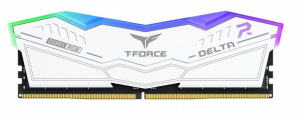 Kit Memoria RAM Team Group T-Force Delta RGB DDR5, 6800MHz, 32GB (2 x 16GB), Non-ECC, CL34, Blanco