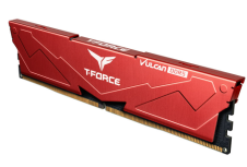 Kit Memoria RAM Team Group T-Force Vulcan DDR5, 5600MHz, 16GB - 2 x 8GB, CL40, XMP/EXPO, Rojo