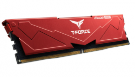 Kit Memoria RAM Team Group T-Force Vulcan DDR5, 5600MHz, 16GB - 2 x 8GB, CL40, XMP/EXPO, Rojo - Imagen adicional 1