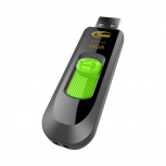 Memoria USB Team Group TC145364GG01, 64GB, USB-A 3.0, Lectura 100MB/s, Negro/Verde image