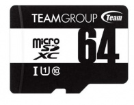 Memoria Flash Team Group, 64GB, MicroSDXC UHS-I Clase 10, con Adaptador image