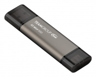 Disco Duro Externo Team Group TX2 MAX 1TB, USB-A/USB-C 3.1, Gris, para PC