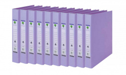 Techmakro Carpeta con Arillo KITCARP10-1LV, para 250 Hojas de Tamaño Carta, 10 Piezas