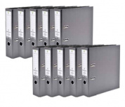 Techmakro Carpeta con Arillo KITCARP10PL, para 650 Hojas de Tamaño Carta, 10 Piezas