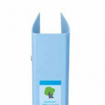 Techmakro Carpeta con Arillo KITCARP20-1AZ, para 250 Hojas de Tamaño Carta, 20 Piezas